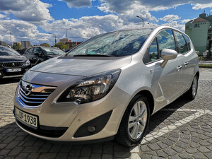 Opel Meriva 1.7 CDTI Ecotec 100KM Automat Innovation 2010r. I Rej.I.2011r. I Właściciel Rzeczywisty Przebieg Potwierdzony Książką Serwisową 2xKpl Kół Lato/Zima Bezwypadkowy Opłacony