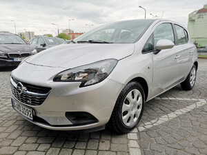 Opel Corsa E 1.2i Twinport 70KM Enjoy 2019r. I Właściciel Rzeczywisty Przebieg Klimatyzacja Czujniki Cofania Dotykowy Ekran Bezwypadkowy Opłacony